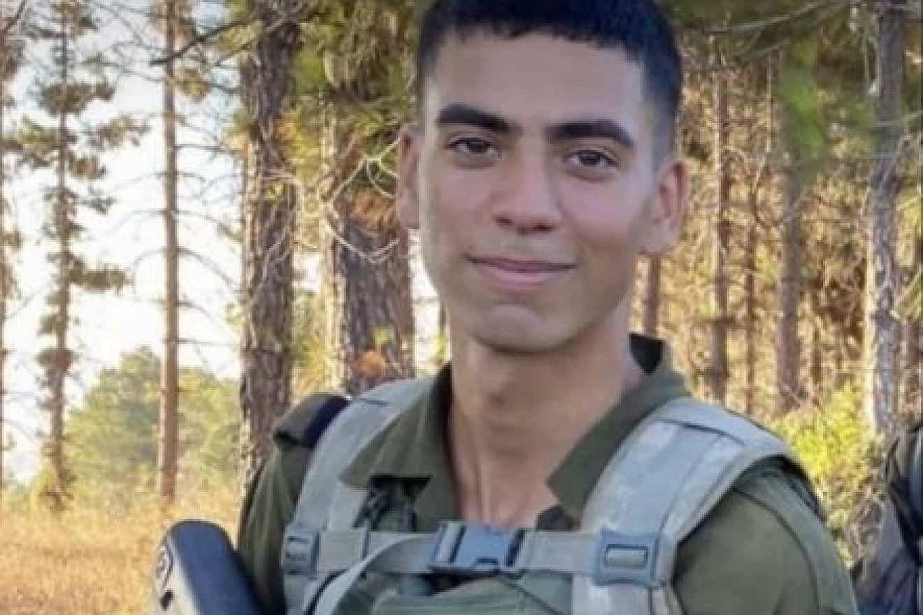 Sgt. Adir Tahar, 19, died defending his army post on Oct. 7, 2023. Photo: Courtesy.