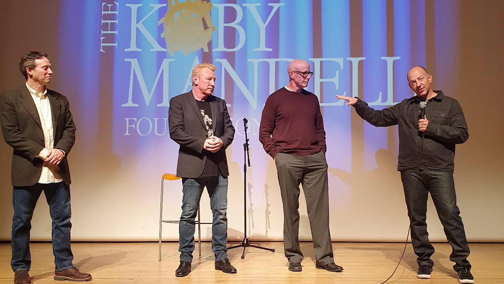 The Koby Mandell Foundation stages a 'Comedy for Koby' performance in Israel, Jan. 17, 2024. Photo by Tamar Lustman.