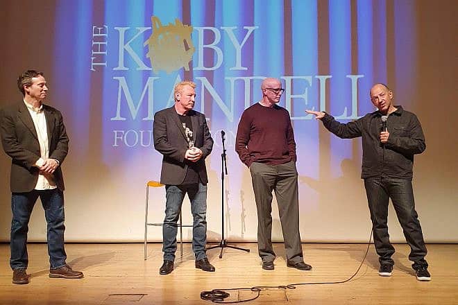 The Koby Mandell Foundation stages a 'Comedy for Koby' performance in Israel, Jan. 17, 2024. Photo by Tamar Lustman.