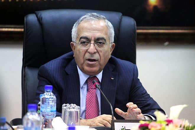 Former Palestinian Authority Prime Minister Salam Fayyad in 2013. Photo: Issam Rimawi / FLASH90
