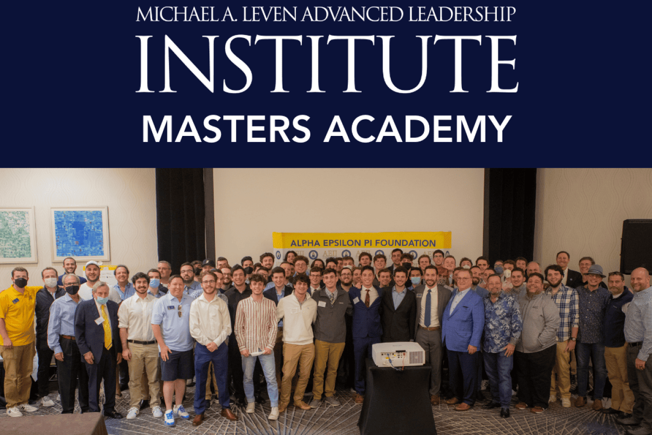 More than 100 student leaders were selected to attend the 2024 AEPi Leven Leadership Institute. Credit: Courtesy.