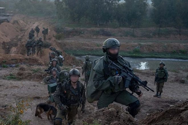 IDF soldiers in the Gaza Strip, Jan. 13, 2024. Credit: IDF Spokesperson.