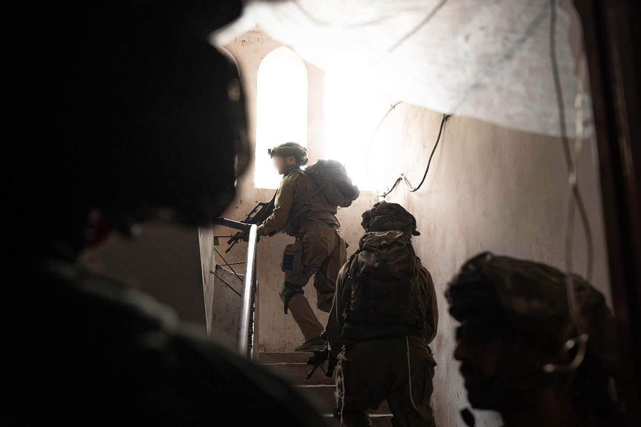 IDF troops conducting operations in the Gaza Strip, Jan. 16, 2024. Credit: IDF.