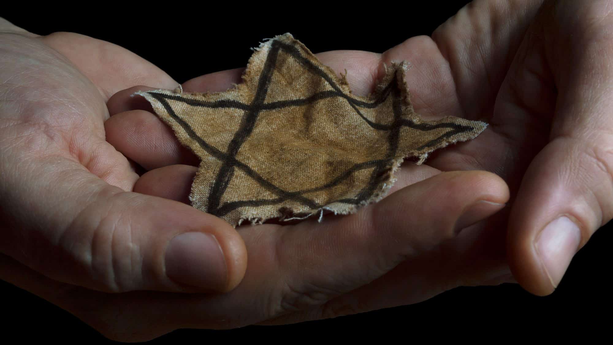 A close-up of a Jewish star, or Magen David, from the years of World War II and the Holocaust. Credit: Sandra Matic/Shutterstock.