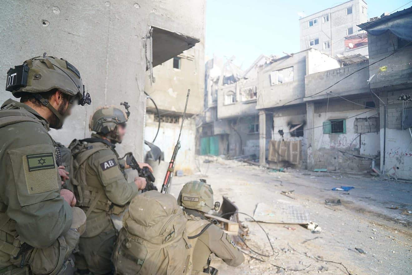 Солдаты ЦАХАЛа, действующие в секторе Газа, 28 января 2024 года. Фото: ЦАХАЛ.