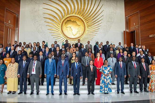 African Union foreign ministers meet in Addis Ababa ahead of the leadership summit, Feb. 14, 2024. Source: African Union/X.