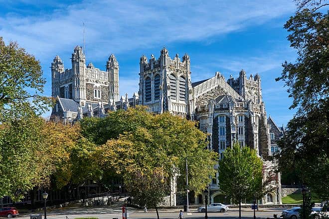 Shepard Hall, a Gothic revival masterpiece from 1907 designed by George Browne Post, at City College of New York, part of the City University of New York (CUNY) system. Credit: John Penney/Shutterstock.