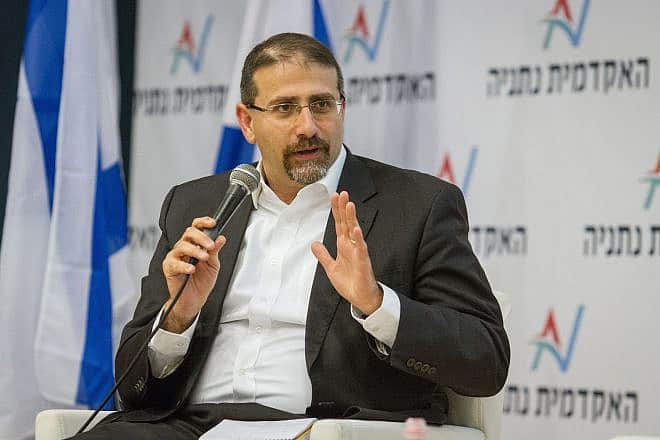 Dan Shapiro, the former U.S. ambassador to Israel, participates in the Meir Dagan Conference for Strategy and Defense at Netanya College on March 21, 2018. Photo by Meir Vaaknin/Flash90.