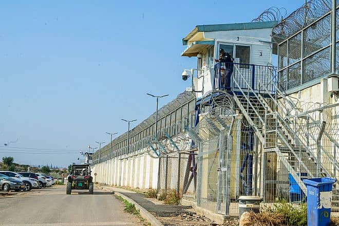 Gilboa Prison, Dec. 5, 2022. Photo by Avshalom Sassoni/Flash90.