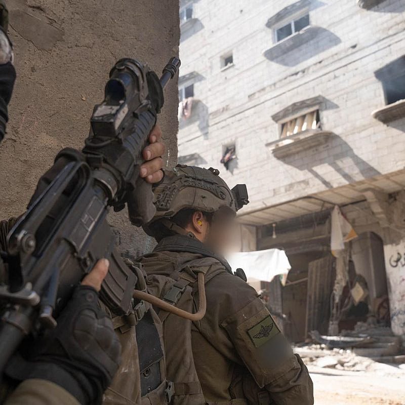 Israel Defense Forces troops operate in the Gaza Strip, Feb. 11, 2024. Credit: IDF.