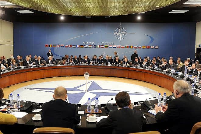 NATO ministers of defense and of foreign affairs meet at NATO headquarters in Brussels, Belgium on Oct. 14, 2010. Photo: U.S. Air Force Master Sgt. Jerry Morrison/Wikimedia