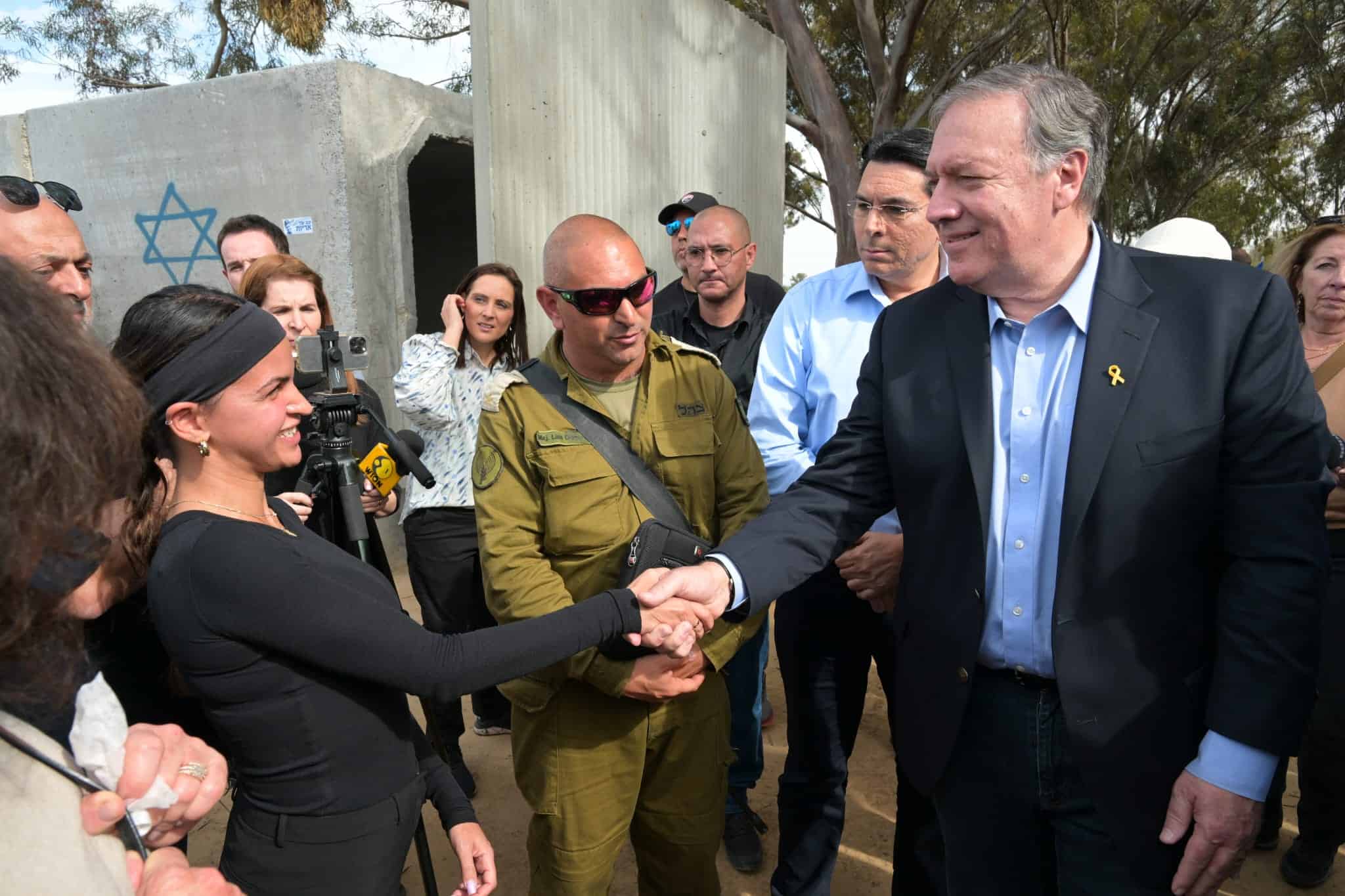 Pompeo in Israel: Most Americans are with you in war