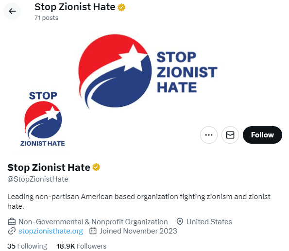Stop Zionist Hate