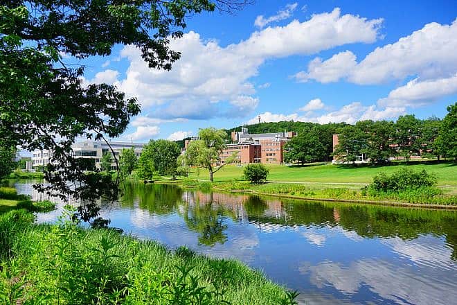 Part of the UMass Amherst campus in 2017. Credit: Feng Cheng/Shutterstock.