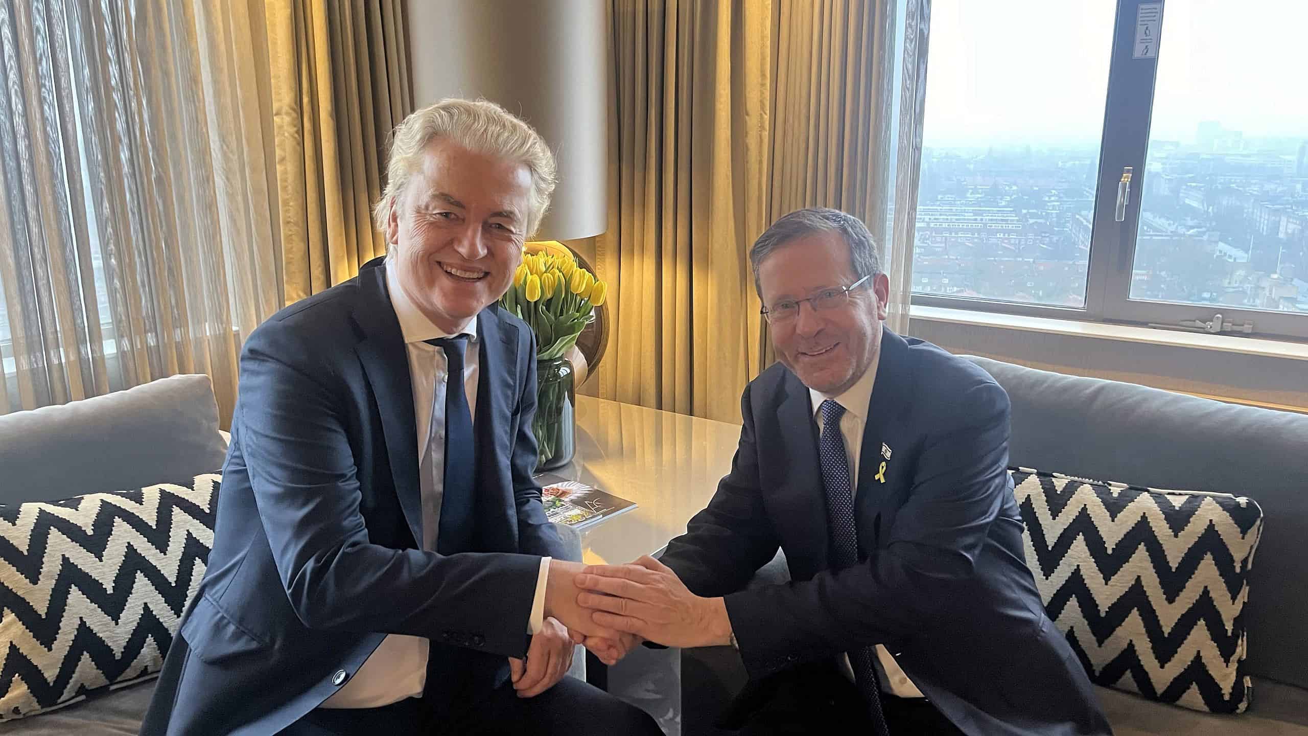 Dutch PM hopeful pledges ‘full support’ for Israel