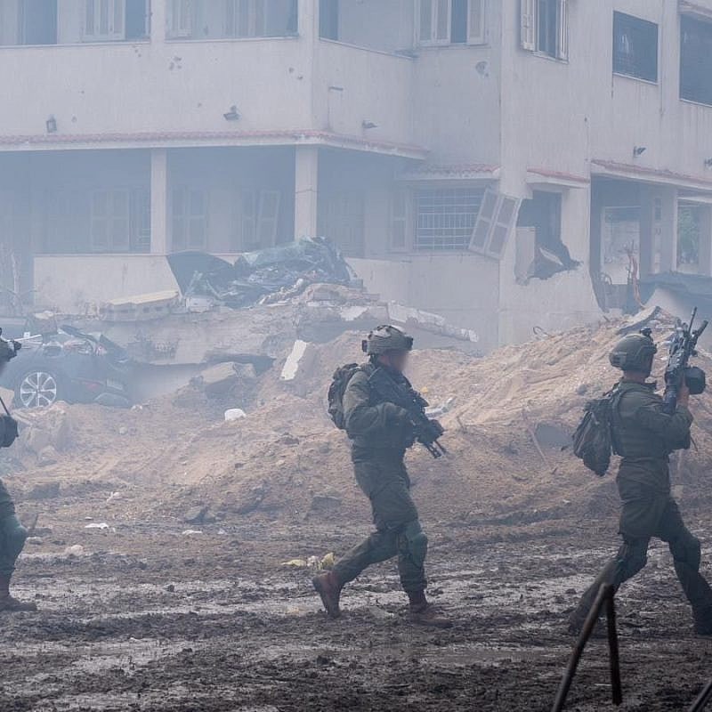 Israeli troops operating in the Gaza Strip, March 23, 2024. Credit: IDF.