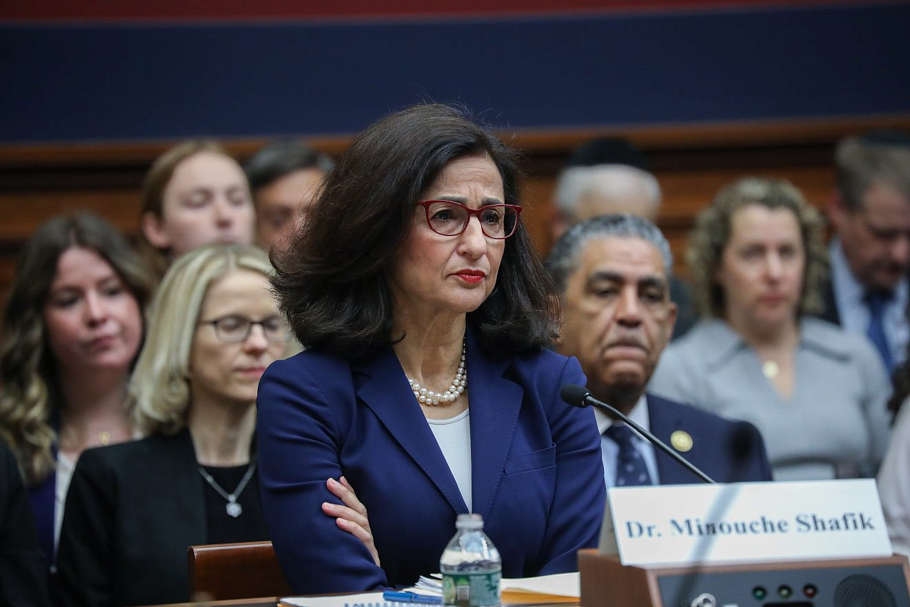 Minouche Shafik, president of Columbia University, testifies about Jew-hatred on campus before the House Committee on Education and the Workforce on April 17, 2024. Credit: House Committee on Education and the Workforce.