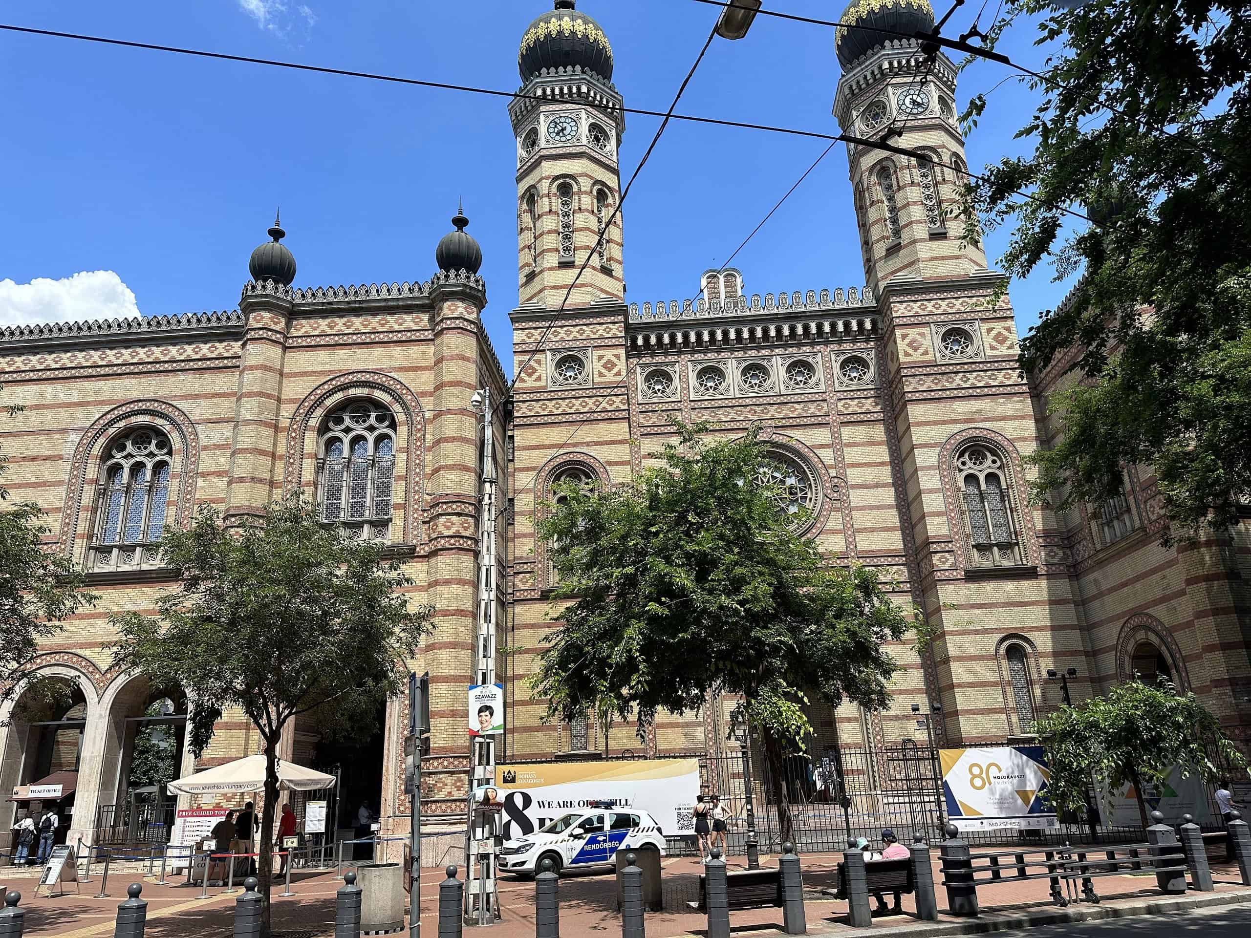 Венгрия, Большая синагога Будапешта, внешний вид